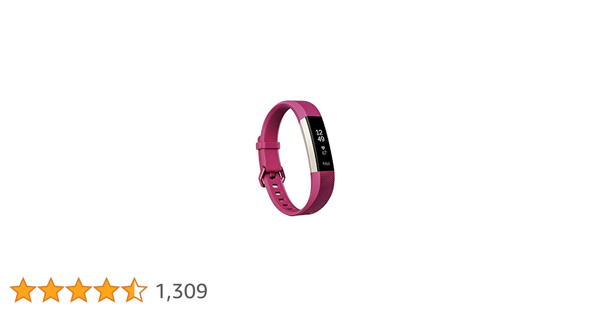 Fitbit Alta HR, Fuchsia, Large: Activity Trackers: Amazon.com.au